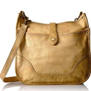 FRYE Campus Cross-Body Handbag,Banana,One Size NWT